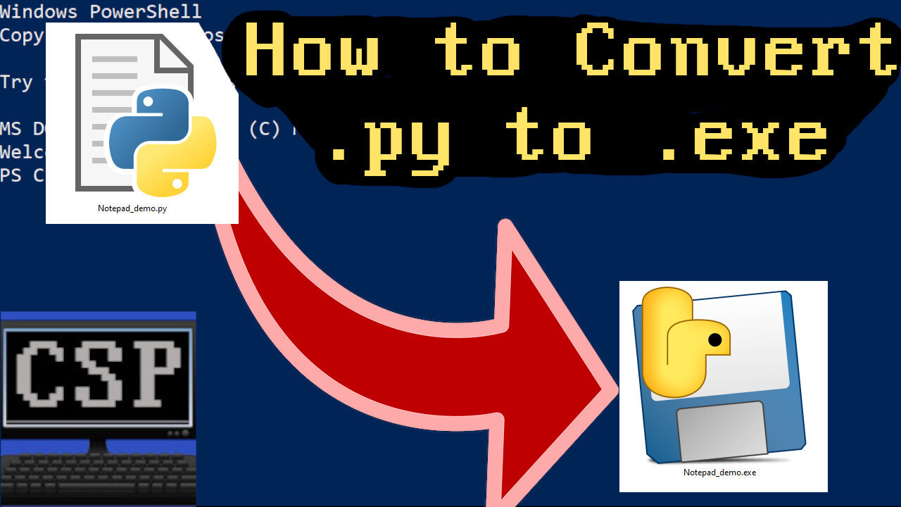 How to Convert a Python Script into a .exe File