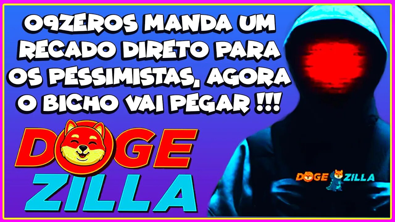 09 ZEROS MANDA UM RECADO DIRETO PARA OS PESSIMISTAS ,AGORA O BICHO VAI PEGAR !!!