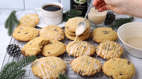 The Ultimate Christmas Morning Cookies. With Baileys, Chocolate and Coffee