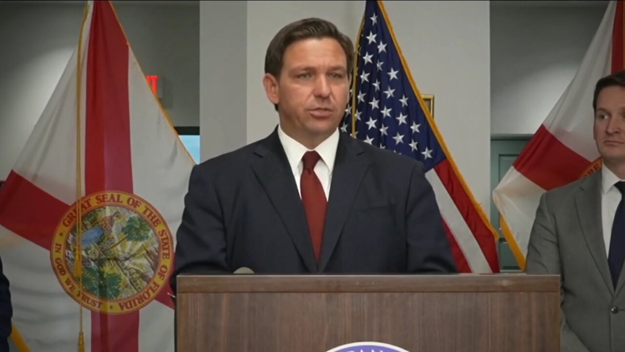 Gov. Ron DeSantis Responds To Joe Biden!