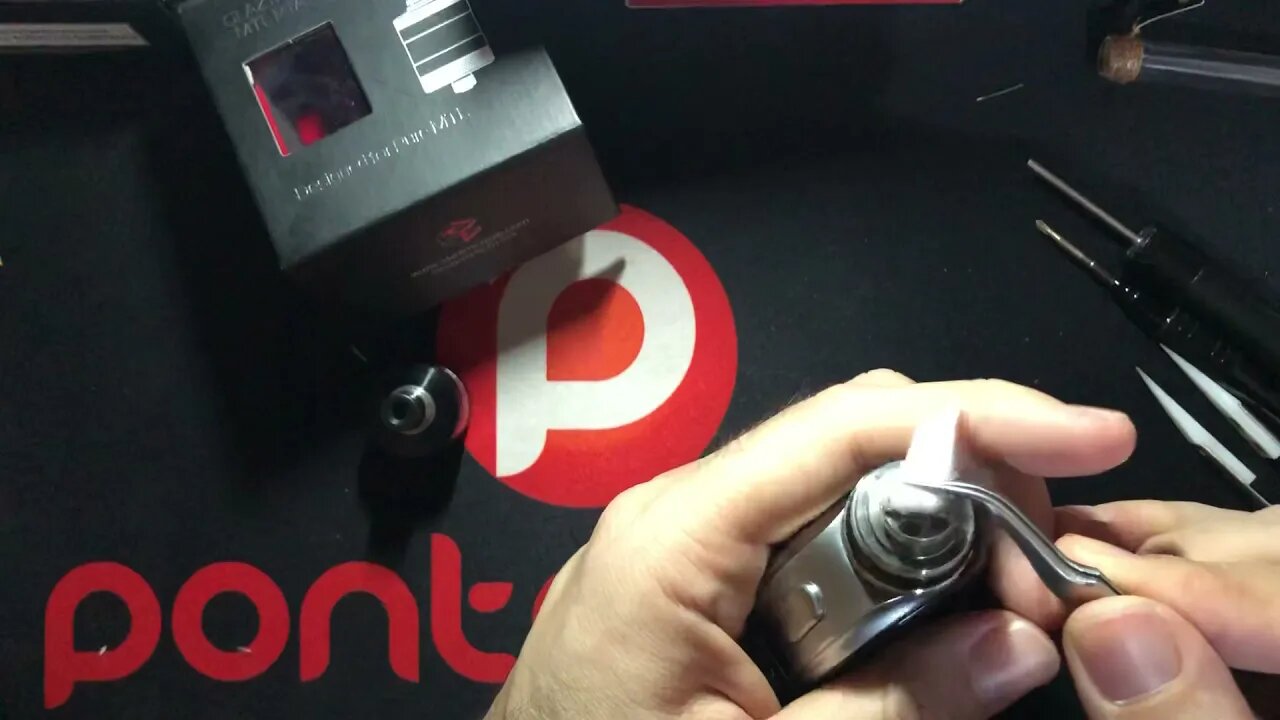 GLAZ mini mtl Rta Steam Crave Build Wick Review (Português)