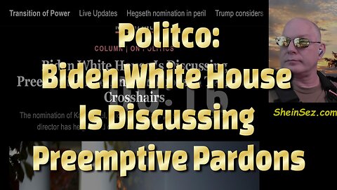 Politco: Biden White House Discussing Preemptive Pardons-730