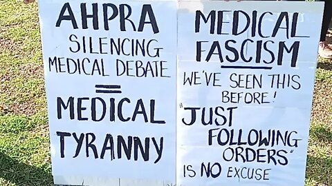 AHPRA PROTEST. #exposethe28