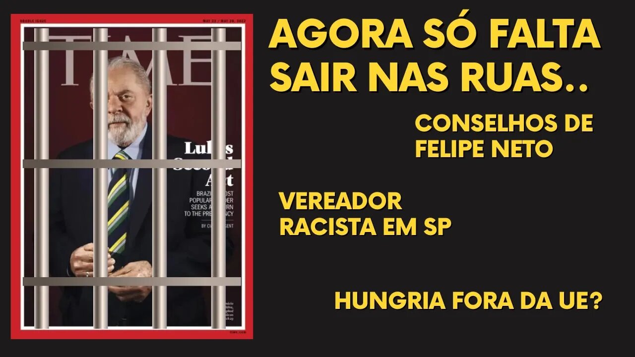 LULA só não sai nas ruas. SENADO PREOCUPADO com FAST FOOD, Xandão quer o pior para o Brasil.