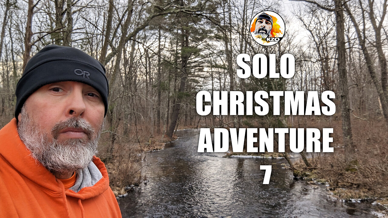 Solo Backpacking - Christmas Adventure #7 - Delaware State Forest