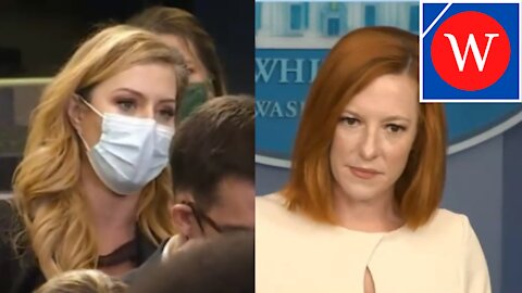 Emerald Robinson Questions Psaki on Hunter Biden China Ties And Fauci