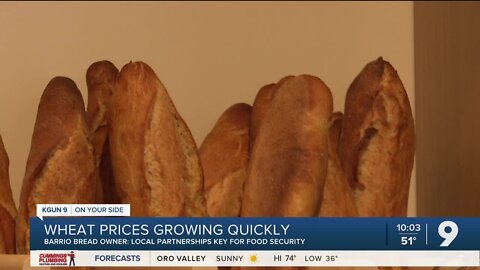 Local 'Grain Chain' easing wheat price pain for Barrio Bread owner