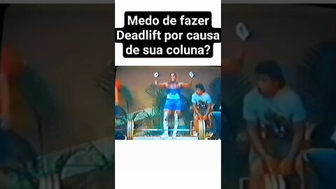 Deadlift com escoliose