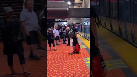 Mesmerizing Montréal metro Arrival #viralvideo #montreal #travel