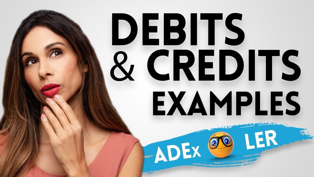 PROPERLY Record Debits and Credits with Examples (EASIEST Method)