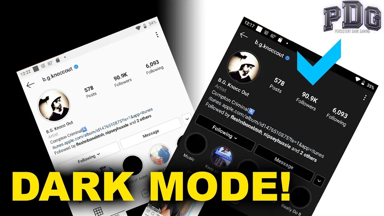 How To Enable Dark Mode/Night Mode For Instagram Android Pie Right Now