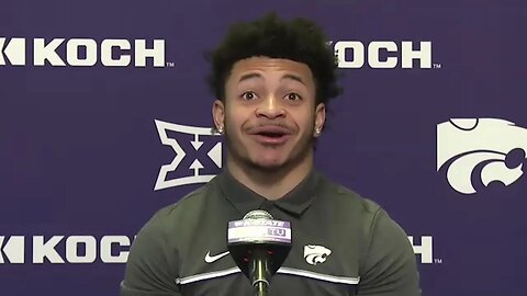 Kansas State Football | Deuce Vaughn Press Conference | March 16, 2021