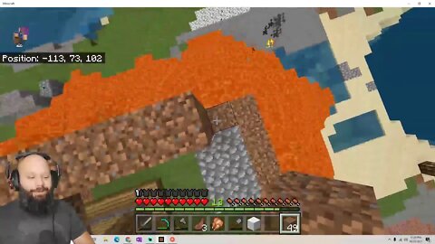 BUILDING A LAVA MOTE TO KEEP US SAFE FROM THE MUTANTS! [Minecraft Bedrock Edition]