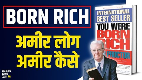 You Were Born Rich by Bob Proctor Audiobook | Book Summary in Hindi