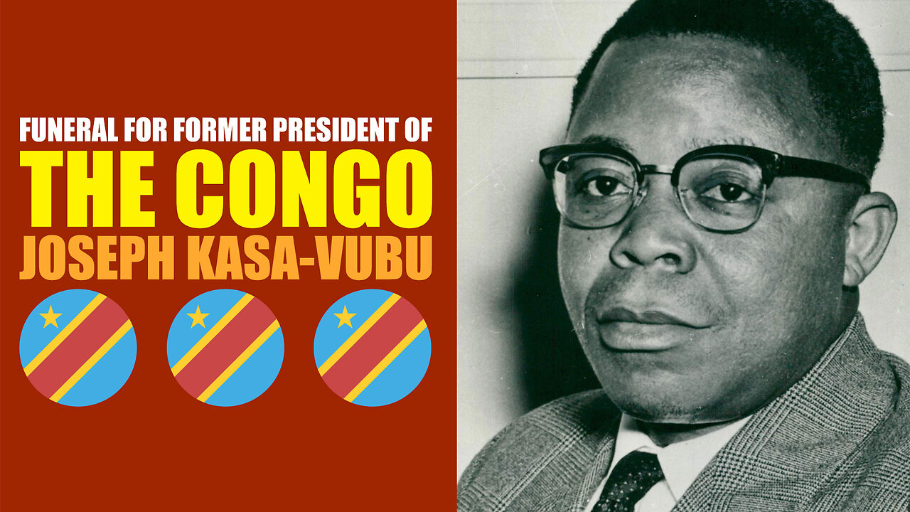 Funeral Of Former President Of The Congo Joseph Kasa-Vubu - 1969 🇨🇩 🇨🇩 #africa #zaire #belgium