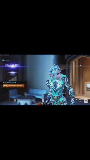 She was just in the right place at the right time