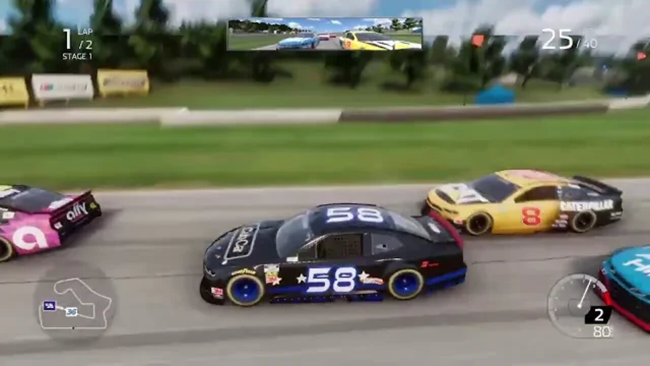 NASCAR Heat 5: Cup at Road America (Add the DIS Road Course)