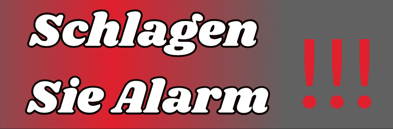 Schlagen Sie Alarm!