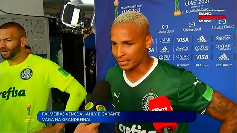 JOGADORES DO PALEMIRAS FALAM DEPOIS DA VITORIA | PALMEIRAS X AL AHLY | Mundial de Clubes—Semifinal