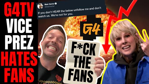 G4TV Vice President Blair Herter HATES Fans Too | Still Bleeding Subscribers After Frosk's Meltdown