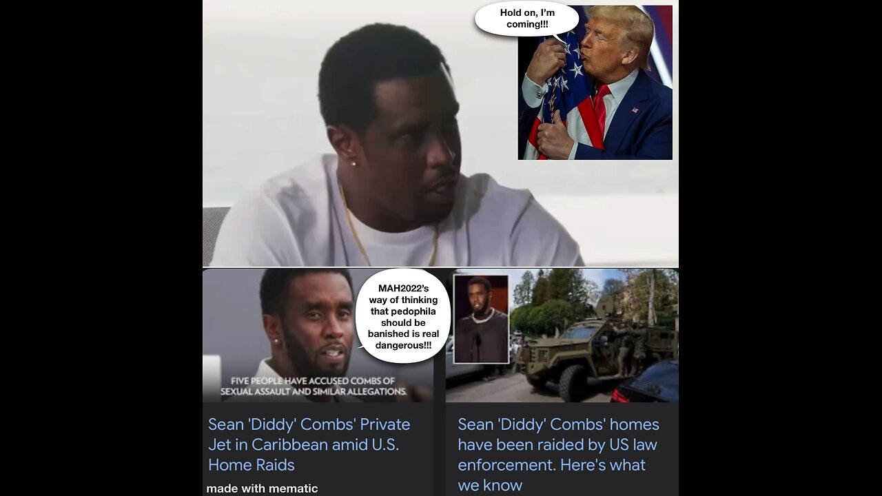 Now the name P Diddy makes SENSE!!!