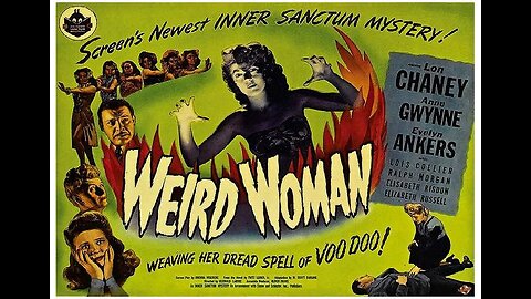 WEIRD WOMAN 1944 Professor Marries Woman Who May Be a Witch FULL MOVIE in HD