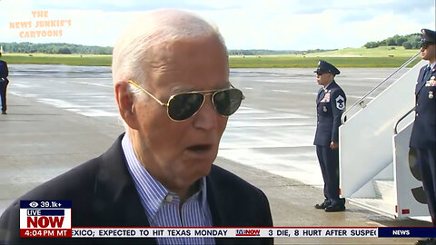 Irritated by the press asking questions, Biden acts like he won the first debate and now wouldn't be surprised if Trump didn't want to debate him again.