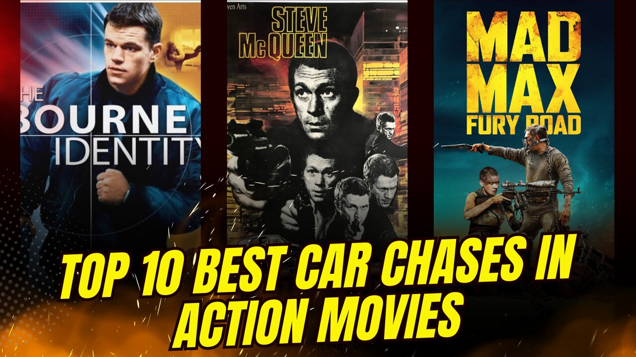 Top 10 Best Car Chases in Action Movies | RankedUp