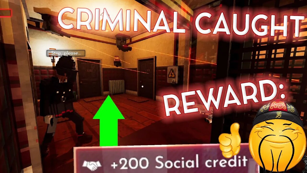 Ⓟ PARADISE MOIST Ⓜ SOLVE CRIMES Ⓒ GAIN SOCIAL CREDIT (Shadows of Doubt)