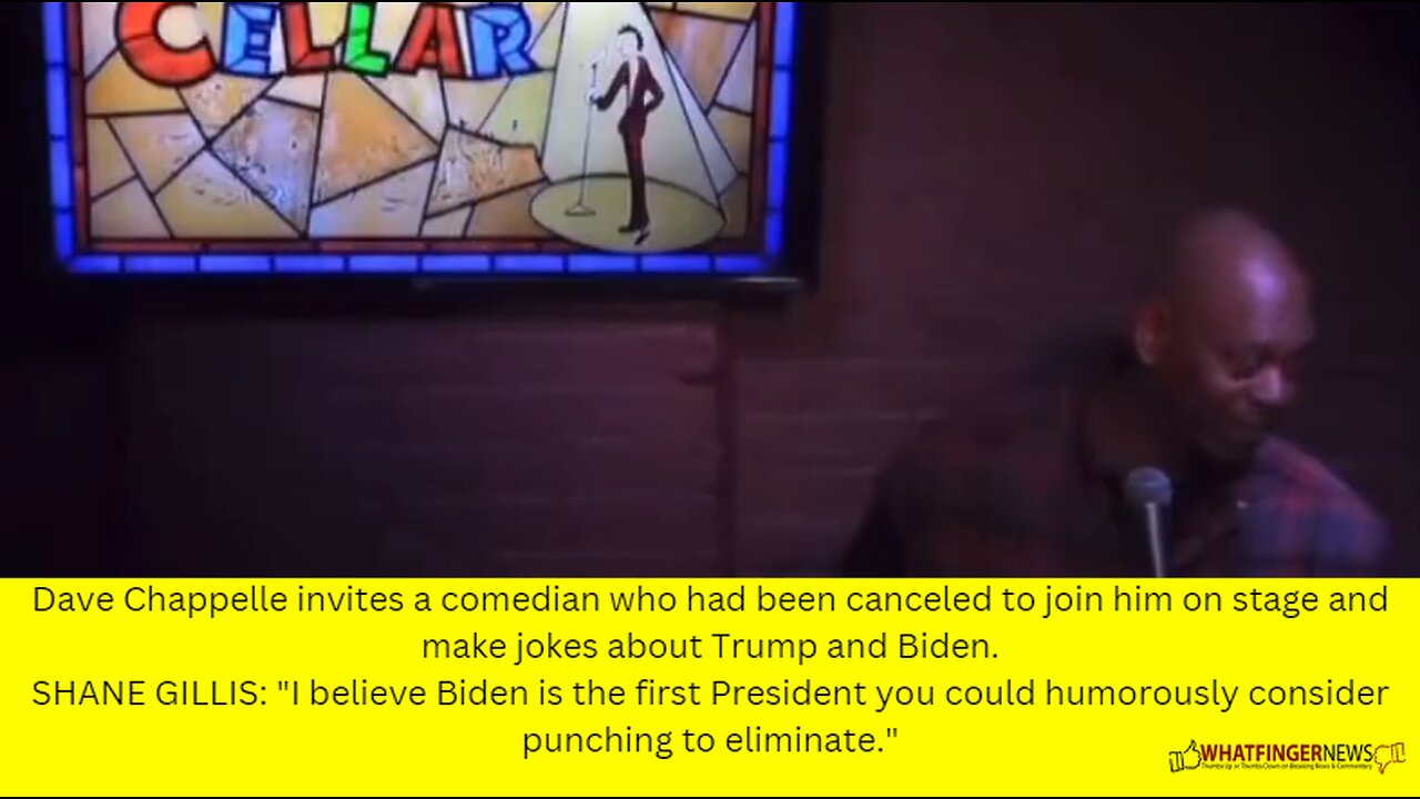 Dave Chappelle invites a comedian who had been canceled to join him on stage