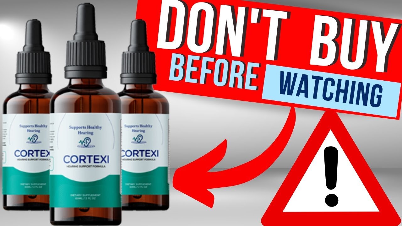 CORTEXI -⚠️BE CAREFUL⚠️- Cortexi Supplement - Cortex Reviews 2023!