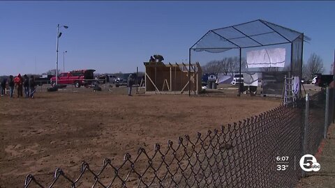 Louisville, Ohio community comes together to upgrade baseball field for area kids
