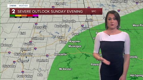 Cloudy & Cooler Saturday