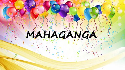 Happy Birthday to Mahaganga - Birthday Wish From Birthday Bash