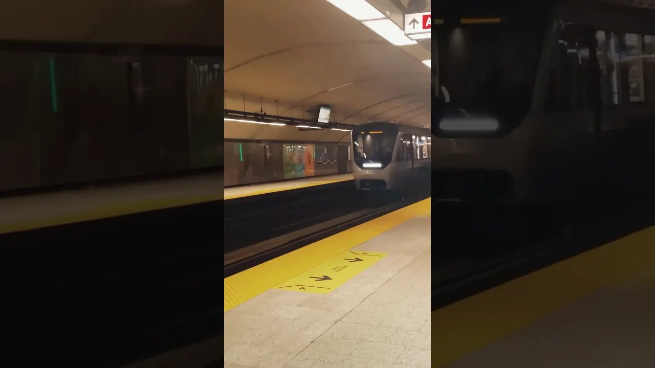 Urbane Laurier metro #montreal #traintravel #viralvideo