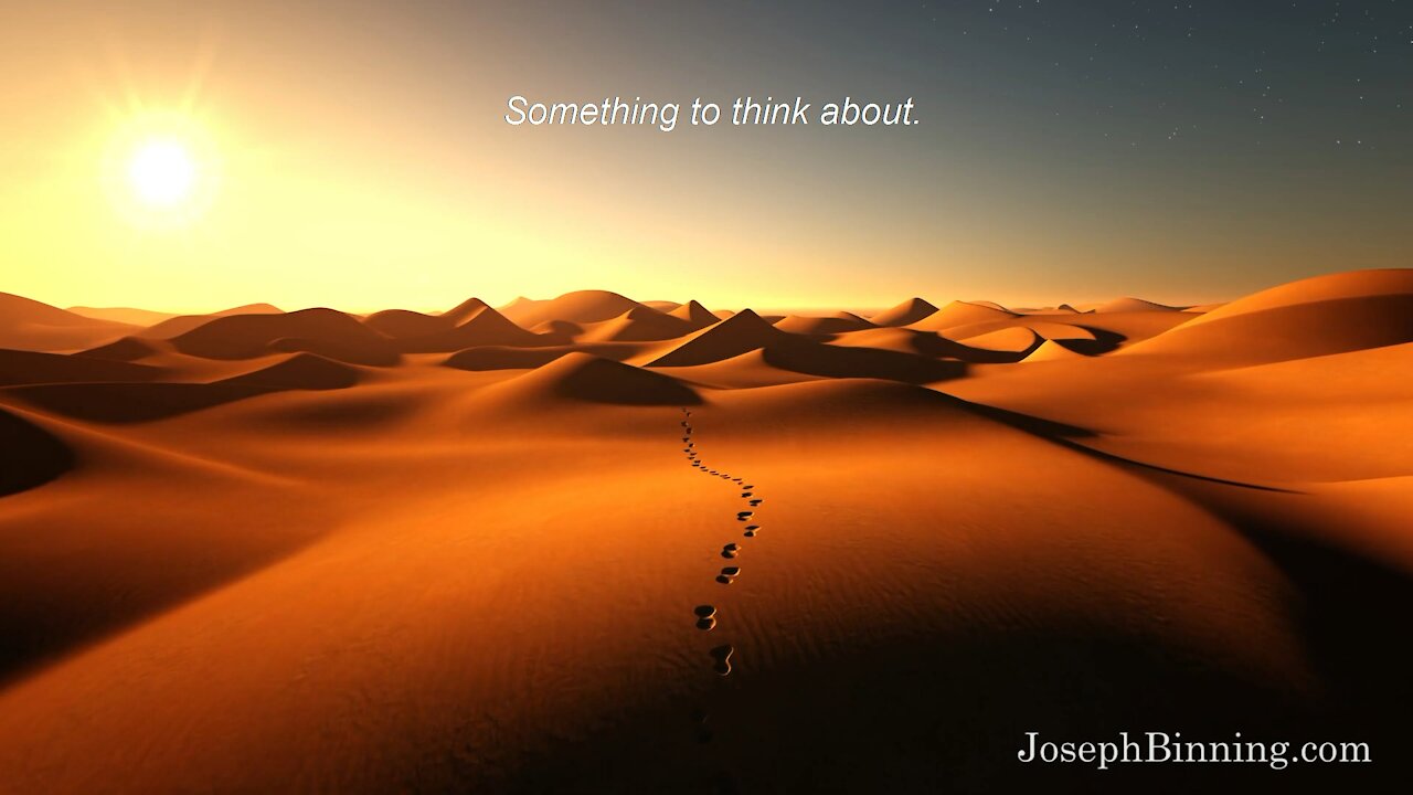 Something to think about. Worry