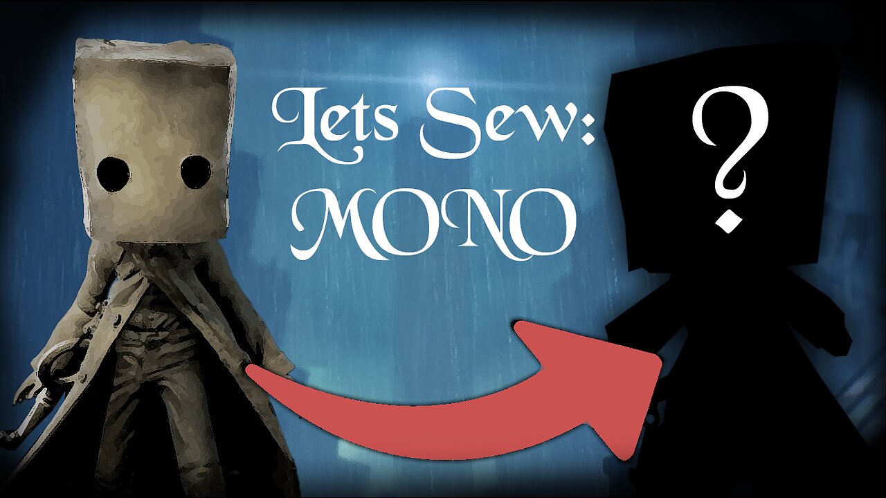 Lets Sew: Mono [ Little Nightmares 2 // Hand Sewn Felt Doll ]