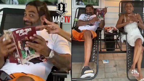 Jim Jones Shocked At How Mom Nancy Describes The Proper Way To Read Her New Book! 😱