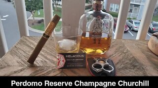 Perdomo Reserve Champagne Churchill cigar review (Unboxing)