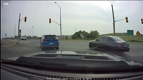 Illegal Turn On Highway 410 Brampton