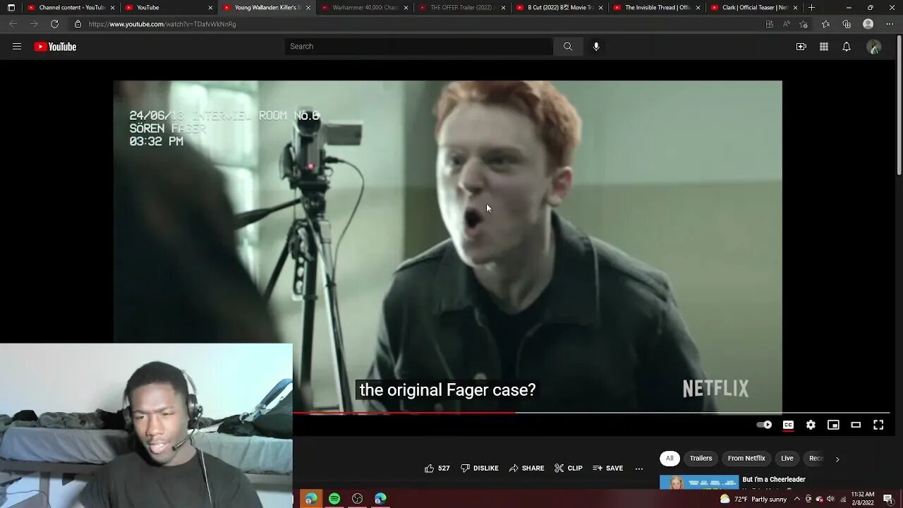 REACTION!!!Young Wallander: Killer's Shadow | Official Trailer | Netflix