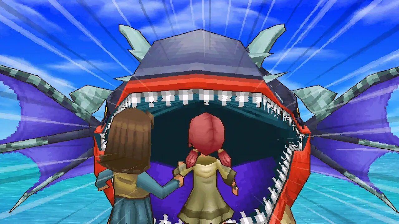 Lleviathan Boss Fight ~ DRAGON QUEST IX Gameplay #11 / 21:9 Widescreen (NDS)