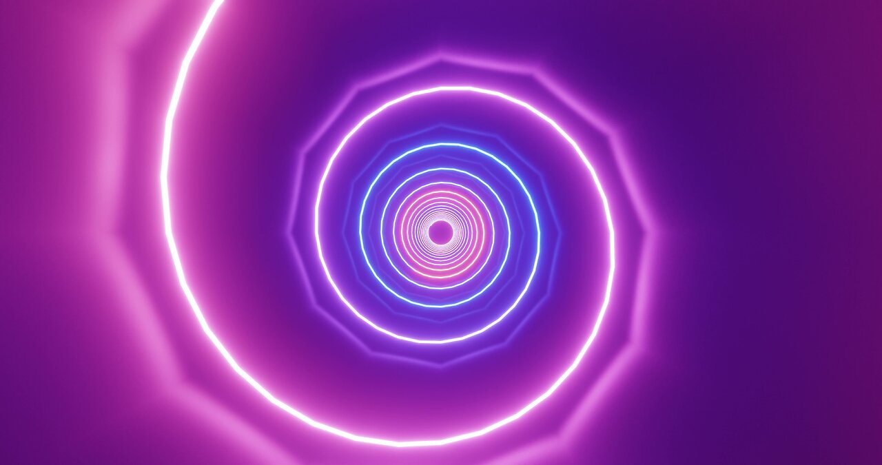 👍 background video loop for music [neon spiral tunnel screensaver vj loop 4k free]