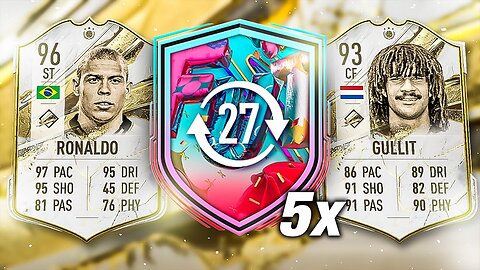 5x 90+ legend ICON PLAYER FOR #FIFA23 THE TEAM ULTIMATE