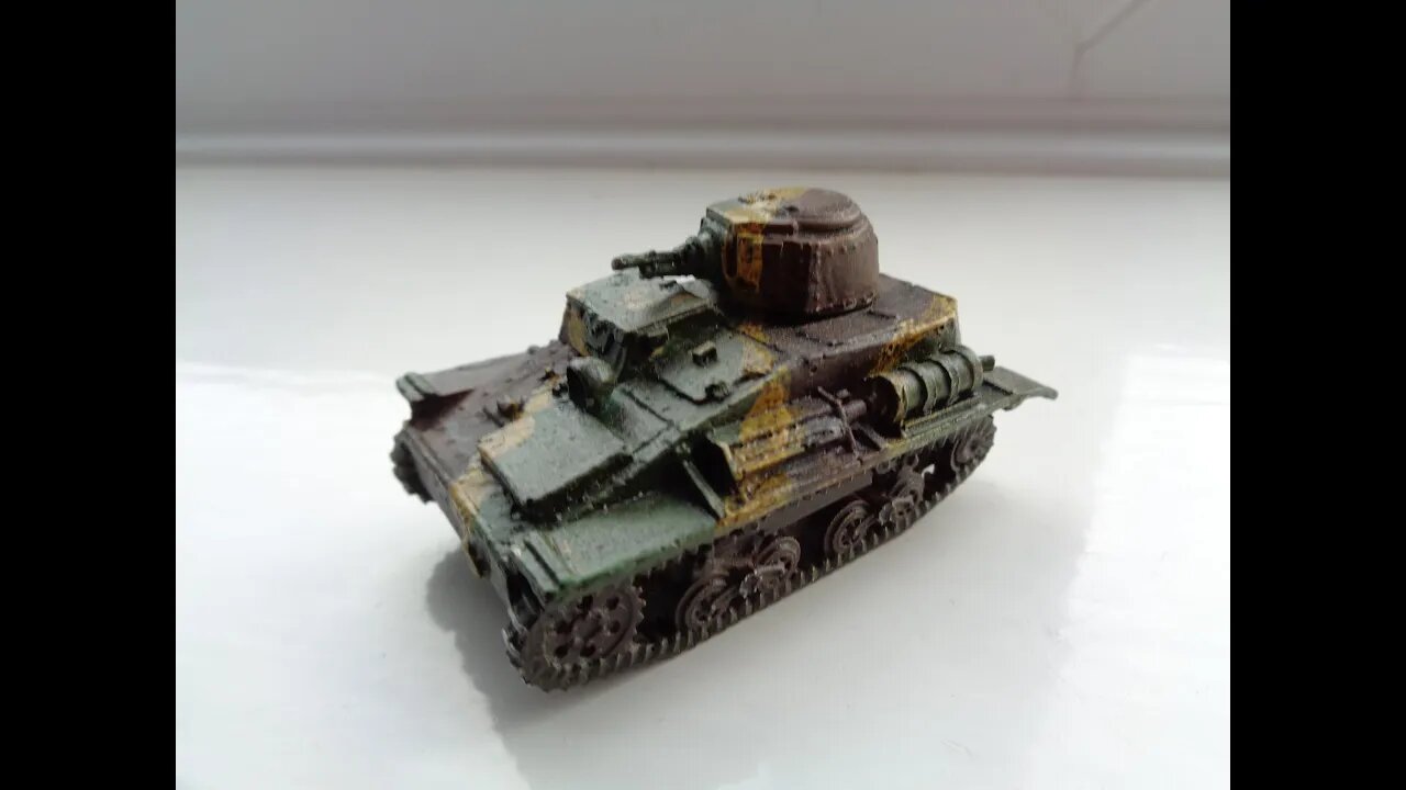 Company B: Type 94 Tankette 1/72 Featuring Campbell The Toast