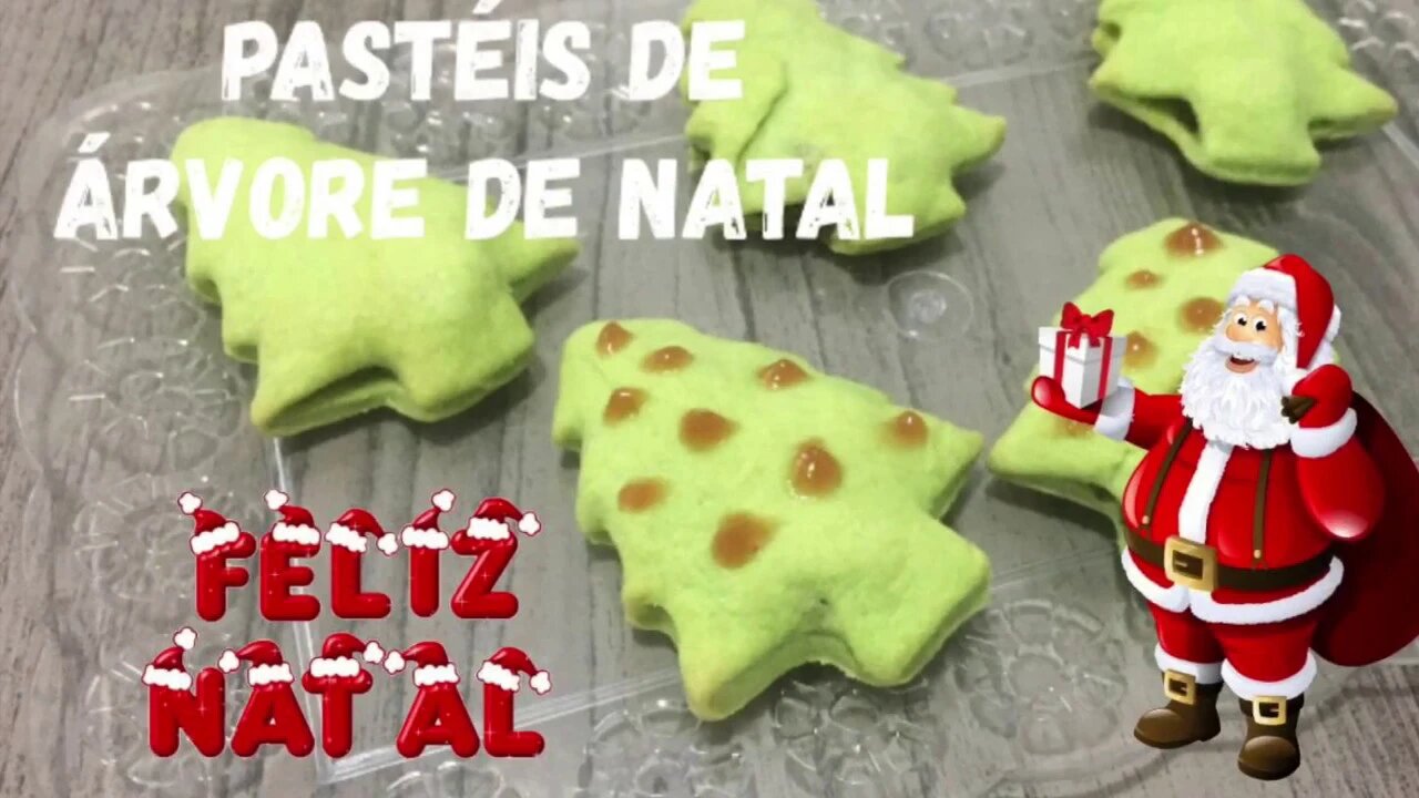 Especial de Natal 19 Pastéis de árvore de Natal