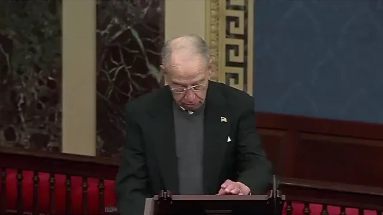 Sen Grassley ‘I Was Surprised’ Facebook Flagged My News Article on Durham Investigation As ‘False I