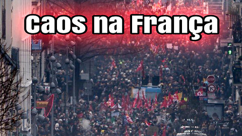 CAOS NA FRANÇA A MÍDIA NÃO FALA