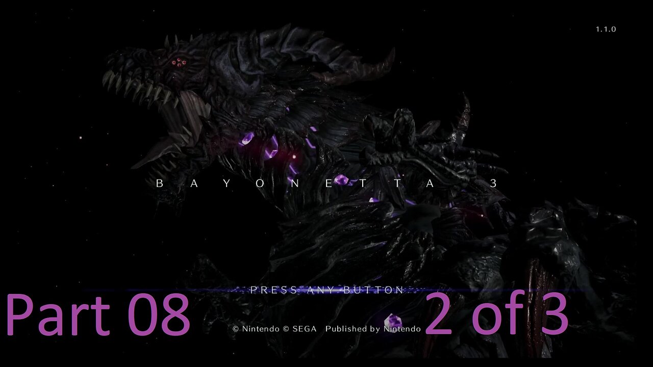 Bayonetta 3 part 08 (2 of 3) WARNING NAIVE ANGEL MODE OFF!!