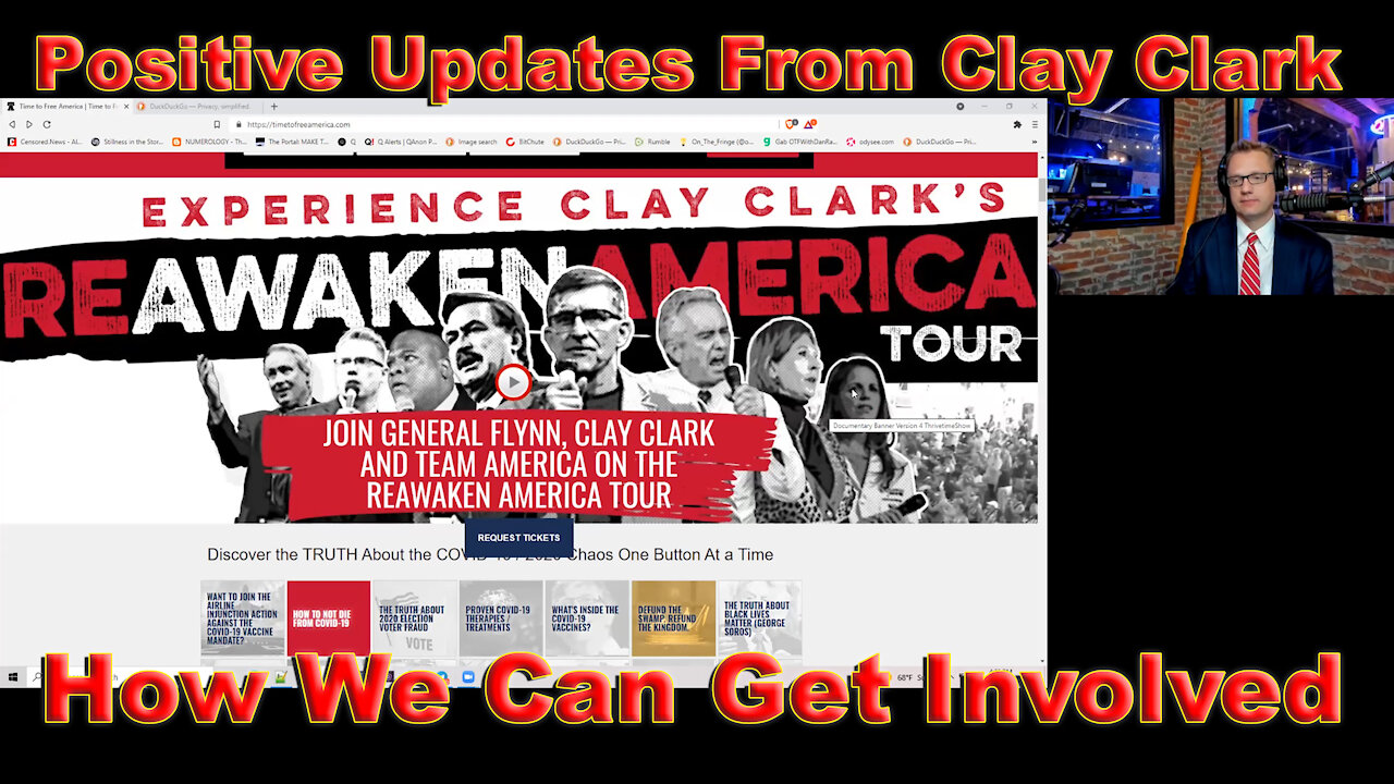 Clay Clark On The Fringe - 8 Positive Updates From Clay